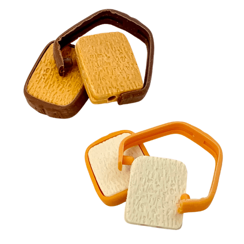 DREAM Japanese Puzzle Eraser - Two Slices of Bread Erasers (2 selections) - PartyErasers