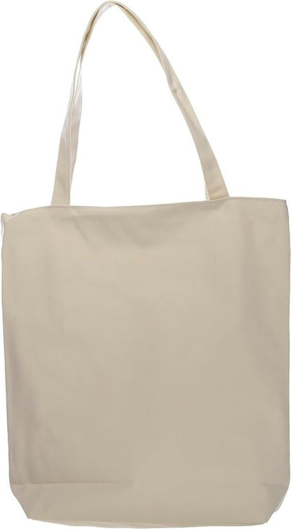 Eco Friendly Bag - London Union Jack Flag Zip Up Cotton Bag - PartyErasers