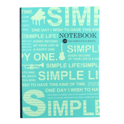 Encouragement Motivational Quote Blank Sheet Notebook for School Office Size A5 - PartyErasers