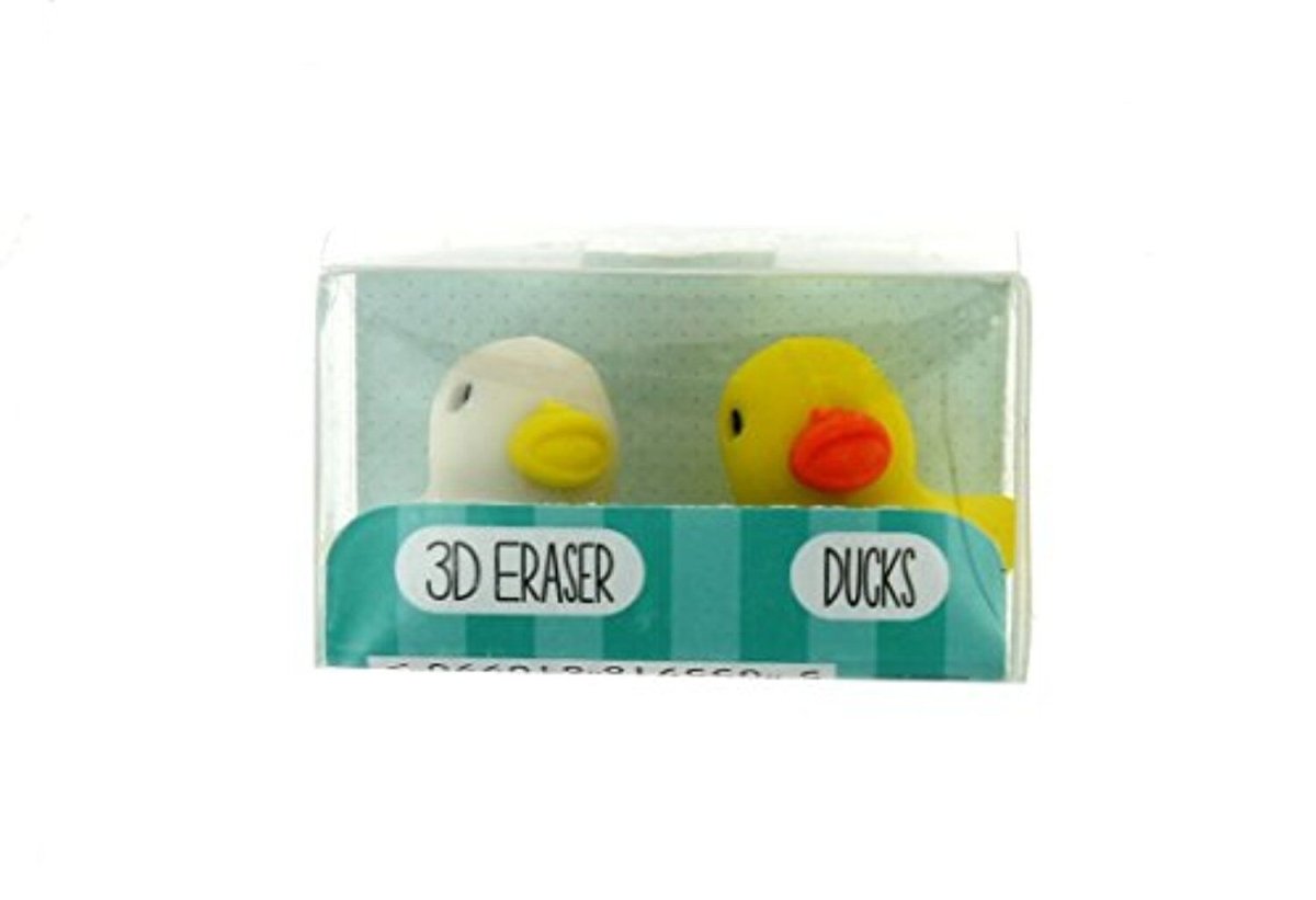 Erasables Small Ducks Erasers Set - PartyErasers