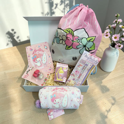 My Melody and Hello Kitty Kawaii Stationery Gift Box