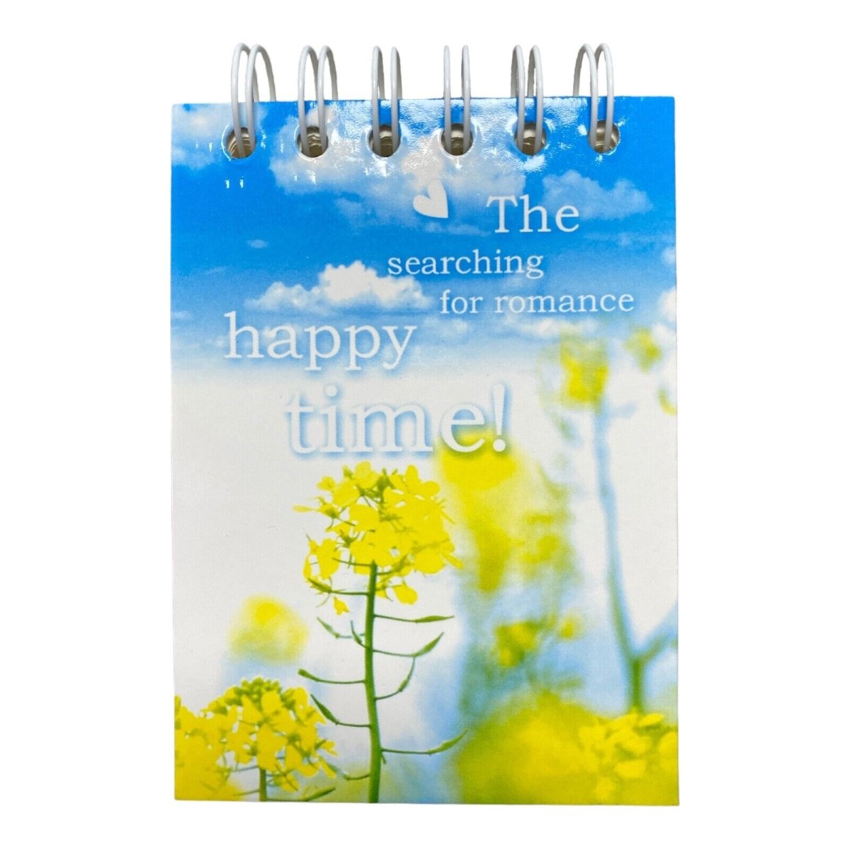 Floral & Nature Spiral bound Ruled Note Pad Notebook 120 sheets per pack - PartyErasers