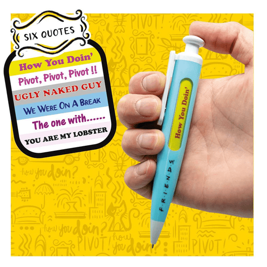 Friends Quote Pen - PartyErasers