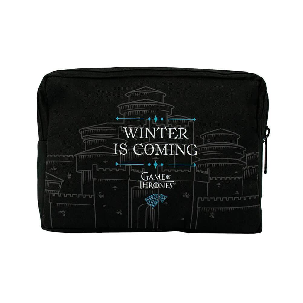 Game Of Thrones: Winter Is Coming Multi Pocket Pencil Case - PartyErasers