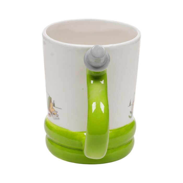 Garden Hose Ceramic Shaped Handle Mug - PartyErasers