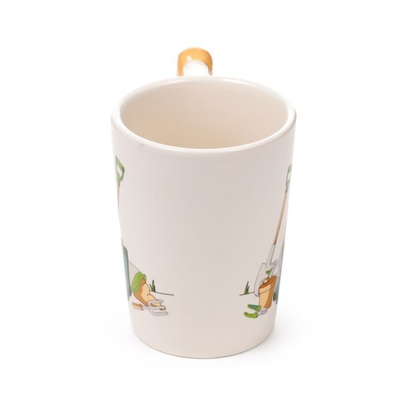 Garden Trowel Ceramic Shaped Handle Mug - PartyErasers