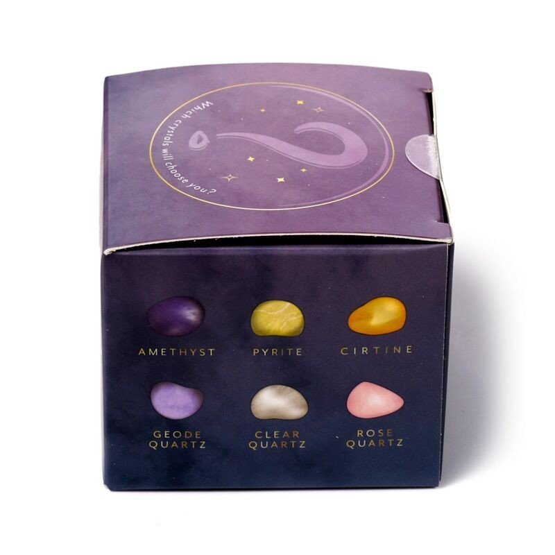 Gemstone Crystal Mystery Blind Box Amethyst, Quartz, Pyrite Crystal - PartyErasers