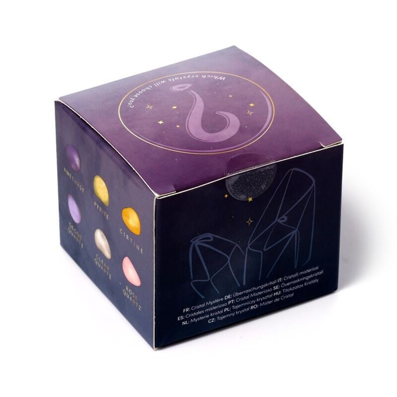 Gemstone Crystal Mystery Blind Box Amethyst, Quartz, Pyrite Crystal - PartyErasers