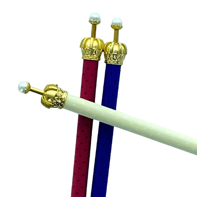 Golden Crown with Pearl Top 0.5mm Mechanical Pencils (3pcs) - PartyErasers