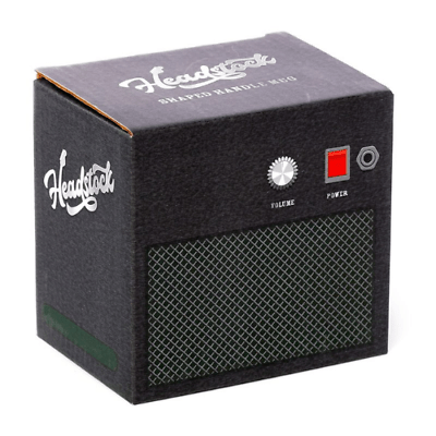 Guitar with Sheet Music Decal Ceramic Shaped Handle Mug (Brown) - PartyErasers