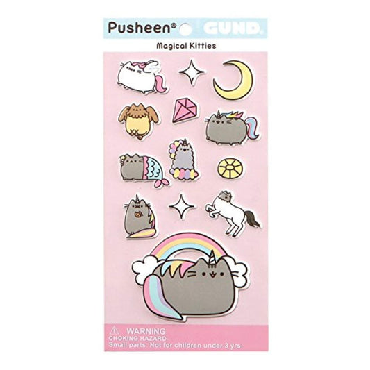 GUND Pusheen Magical Kitties Stickers - PartyErasers