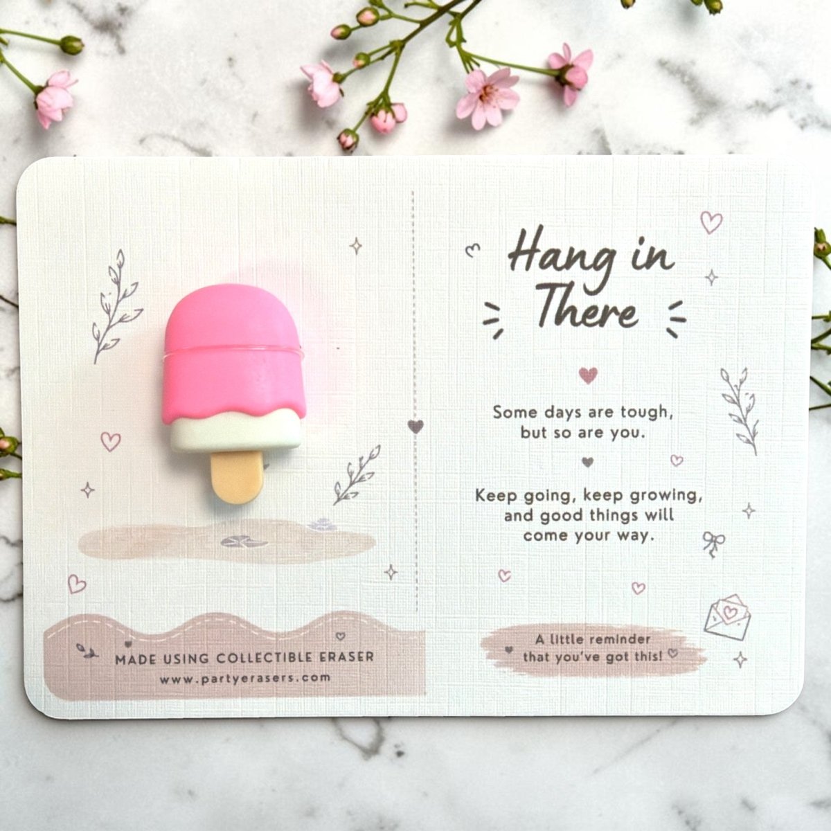Hang in There ♡ Pocket Hug Gift - PartyErasers