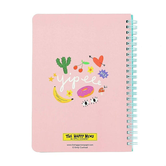 Happy News A5 Notebook - PartyErasers