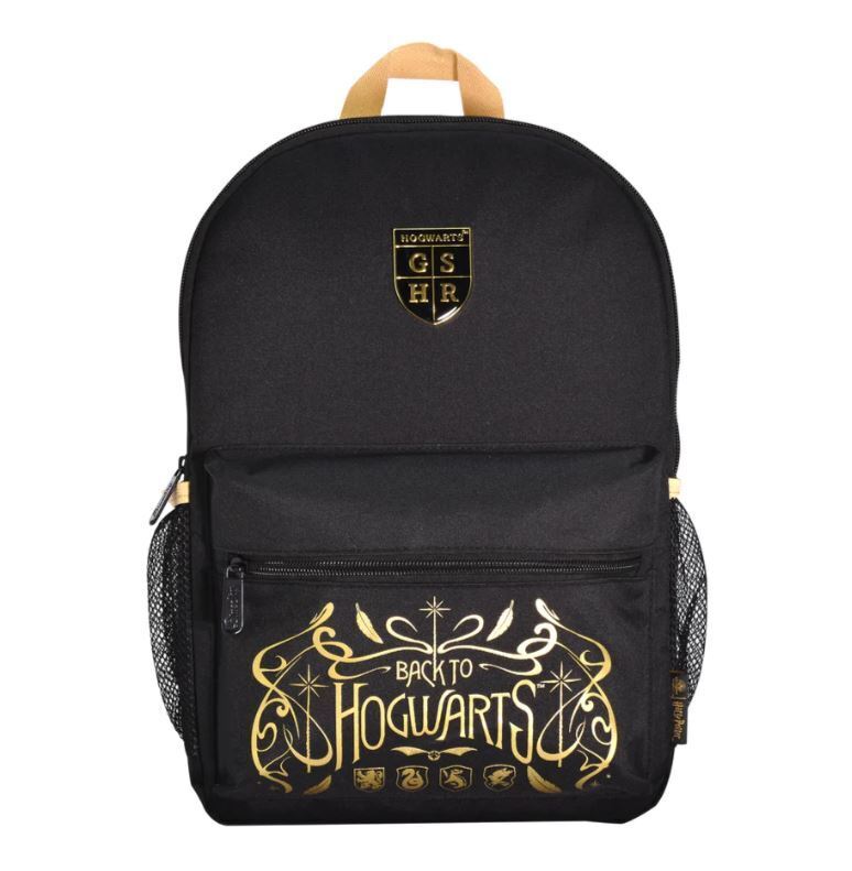 Harry Potter Core Backpack - Black & Camel - PartyErasers