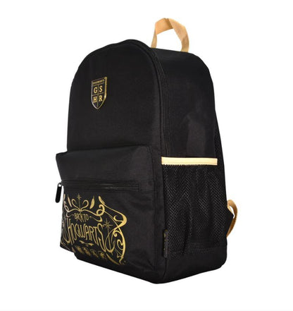 Harry Potter Core Backpack - Black & Camel - PartyErasers