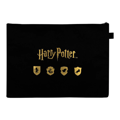 Harry Potter Multi Pocket Study Wallet - Hogwarts Shield - PartyErasers