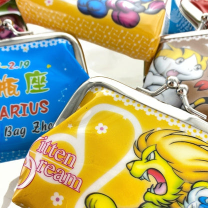 Horoscope Zodiac Sign Mini Coin Purse Party Bag Filler Little Gift (Choose 4) - PartyErasers