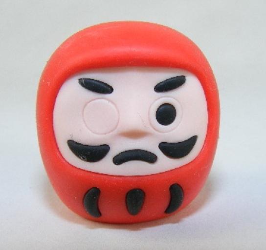 Iwako Japanese Culture - Good Luck Lucky Daruma Puzzle Eraser - PartyErasers
