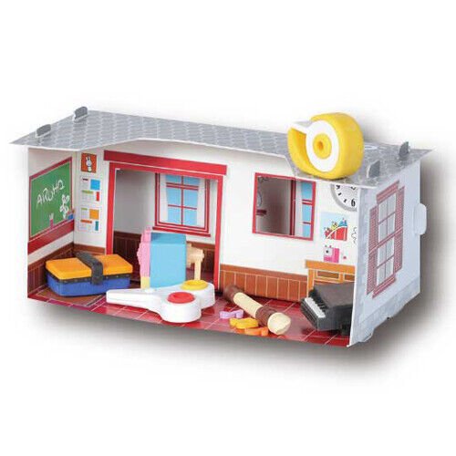 Iwako Japanese Eraser DIY Craft House Set Animals, Dinosaur, Stationery, Dessert - PartyErasers