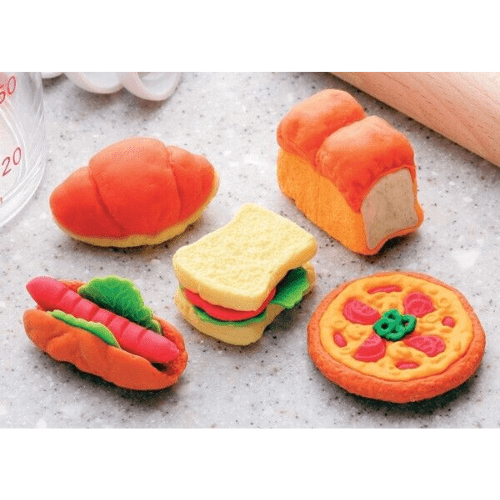 Iwako Japanese Puzzle Eraser - Bakery & Fast Food - PartyErasers