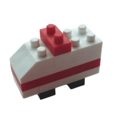 Iwako Japanese Puzzle Eraser - Building Blocks Transport - PartyErasers