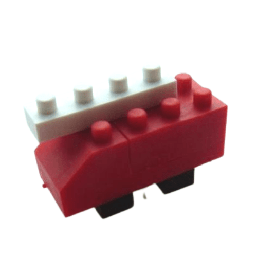 Iwako Japanese Puzzle Eraser - Building Blocks Transport - PartyErasers