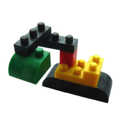 Iwako Japanese Puzzle Eraser - Building Blocks Transport - PartyErasers