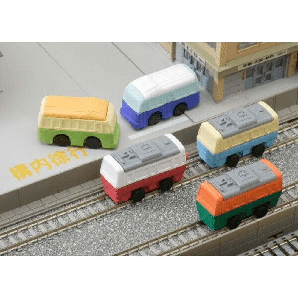 Iwako Japanese Puzzle Eraser - Bus & Train - PartyErasers