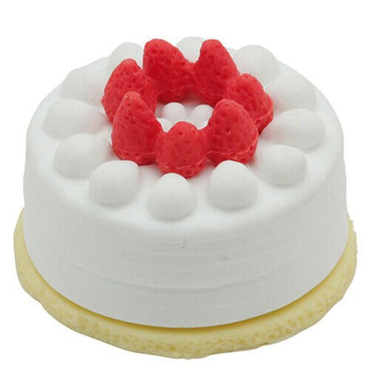 Iwako Japanese Puzzle Eraser - Cake, Cream Puff and Fruit Tart - PartyErasers