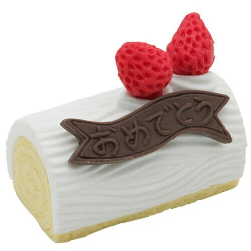 Iwako Japanese Puzzle Eraser - Cake, Cream Puff and Fruit Tart - PartyErasers