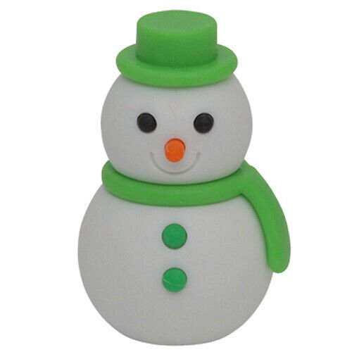 Iwako Japanese Puzzle Eraser - Christmas Snowman and Tree - PartyErasers