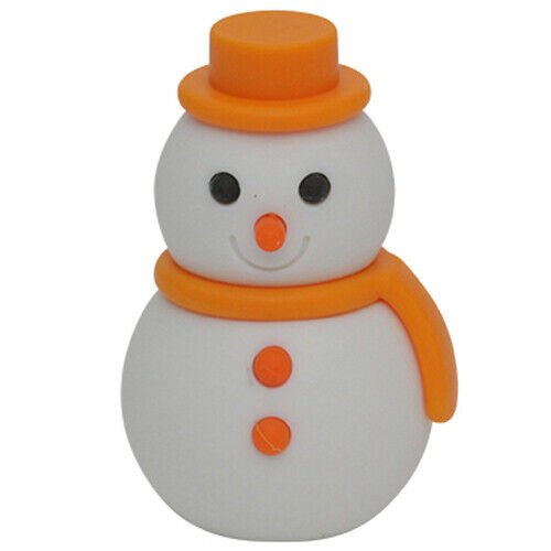 Iwako Japanese Puzzle Eraser - Christmas Snowman and Tree - PartyErasers