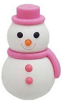 Iwako Japanese Puzzle Eraser - Christmas Snowman and Tree - PartyErasers