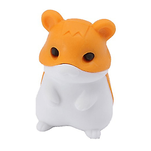 Iwako Japanese Puzzle Eraser - Hamster and Hedgehog - PartyErasers