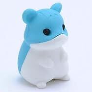 Iwako Japanese Puzzle Eraser - Hamster and Hedgehog - PartyErasers