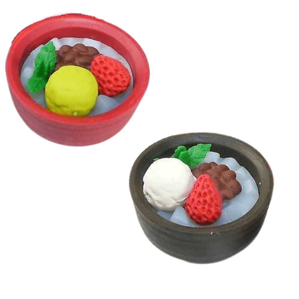Iwako Japanese Puzzle Eraser - Japanese Anmitsu Desserts - PartyErasers