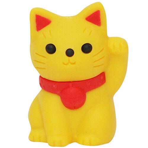 Iwako Japanese Puzzle Eraser - Japanese Maneki Neko Lucky Cat - PartyErasers