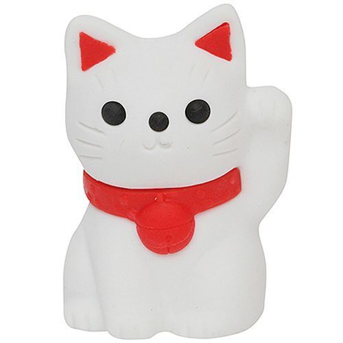 Iwako Japanese Puzzle Eraser - Japanese Maneki Neko Lucky Cat - PartyErasers
