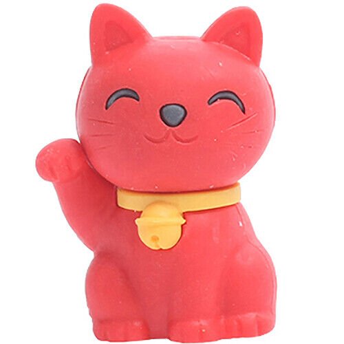 Iwako Japanese Puzzle Eraser - Japanese Maneki Neko Lucky Cat - PartyErasers