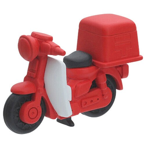 Iwako Japanese Puzzle Eraser - Mail Delivery Truck and Mail Bike - PartyErasers