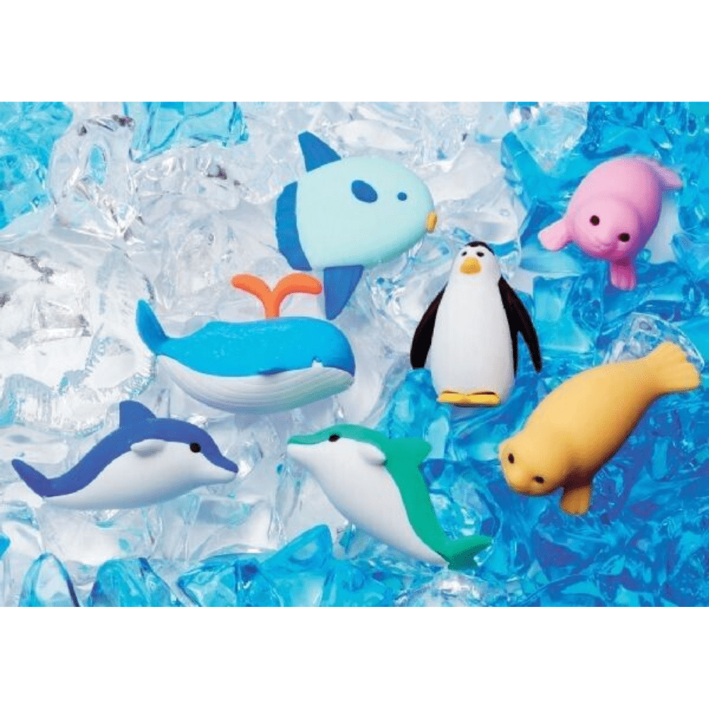 Iwako Japanese Puzzle Eraser - Marine Animal 1 - PartyErasers