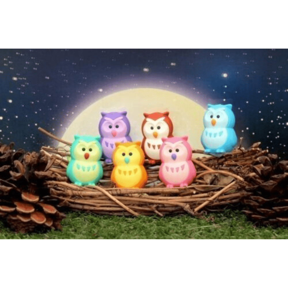 Iwako Japanese Puzzle Eraser - Owls - PartyErasers