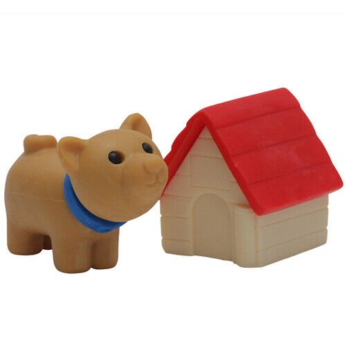Iwako Japanese Puzzle Eraser - Puppy Dogs - PartyErasers