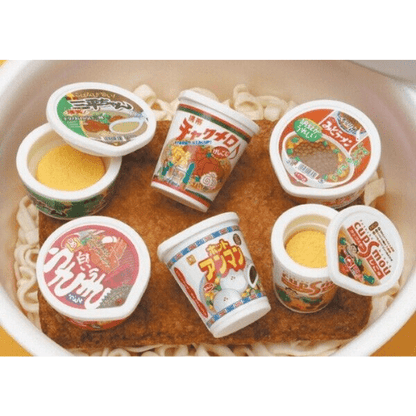 Iwako Japanese Puzzle Eraser - Ramen Instant Cup Noodles - PartyErasers