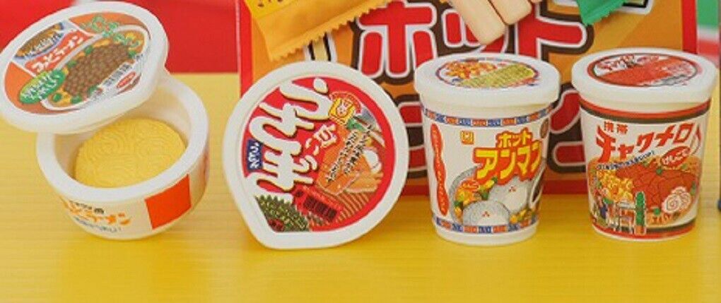 Iwako Japanese Puzzle Eraser - Ramen Instant Cup Noodles - PartyErasers