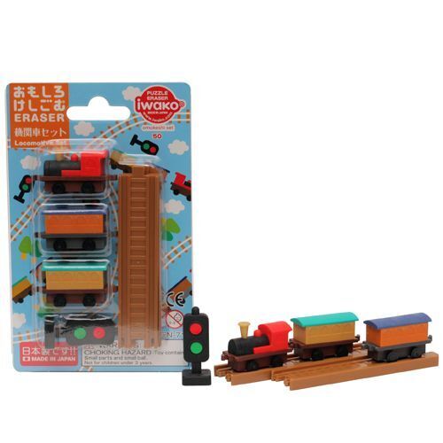 IWAKO Japanese Puzzle Eraser Rubbers Blister Set - Toys and Others Collections - PartyErasers