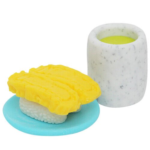 Iwako Japanese Puzzle Eraser - Sushi in Plate - PartyErasers
