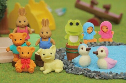 Iwako Japanese Puzzle Eraser - Teddy Bear, Rabbit & Dog - PartyErasers