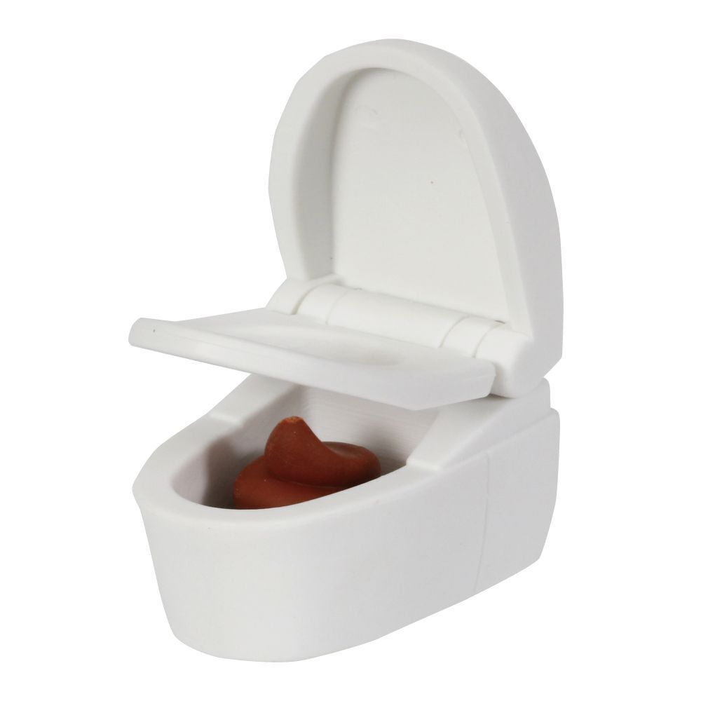 Iwako Japanese Puzzle Eraser - Toilet (Poop) - PartyErasers
