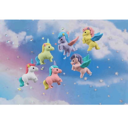 Iwako Japanese Puzzle Eraser - Unicorns and Pegasus - PartyErasers